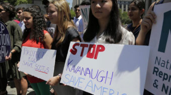 Led by victims, tens of thousands march nationwide against Kavanaugh