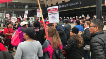 Workers say holdout Hyatt has the power to end their strike