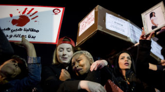 Women hold general strike over increased violence in Israel