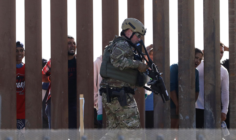 We do have a border crisis—the one Trump created