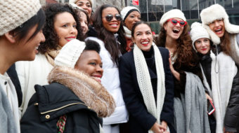 Ocasio-Cortez at NYC Women’s March: “Translate power into policy”