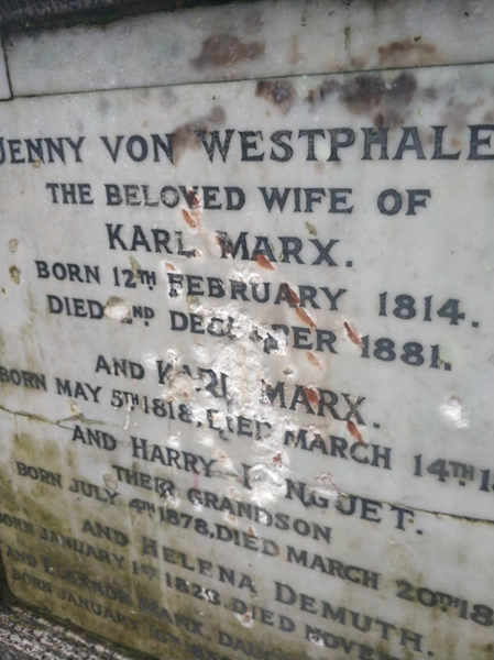 Download Original Karl Marx Grave PNG