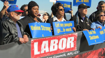 CPUSA labor group praises workers for shutting down the shutdown