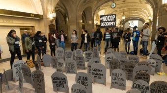 Chicago aldermen lock out the people and call the cops