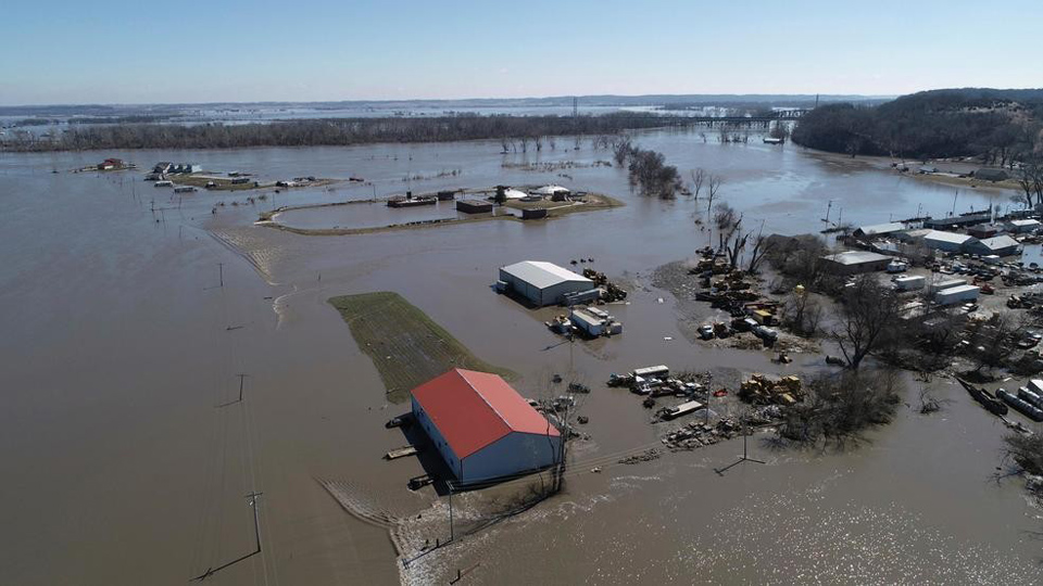 Nebraska flood damage losses hit $1.4 billion, more states flooded