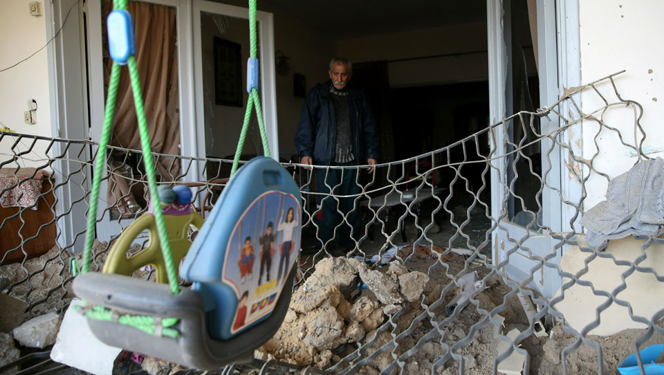 Bombs fall again in Gaza as Netanyahu fights for re-election