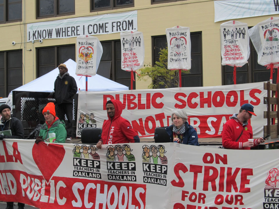 Community, labor support strong and growing for striking Oakland ...