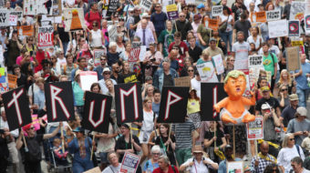 London activists: You can’t stop us from marching against Trump