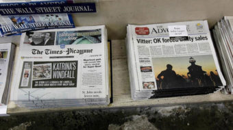 Historic New Orleans paper suddenly shuts down