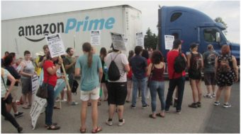 “Human beings, not robots”: Amazon workers strike in Shakopee, Minn.