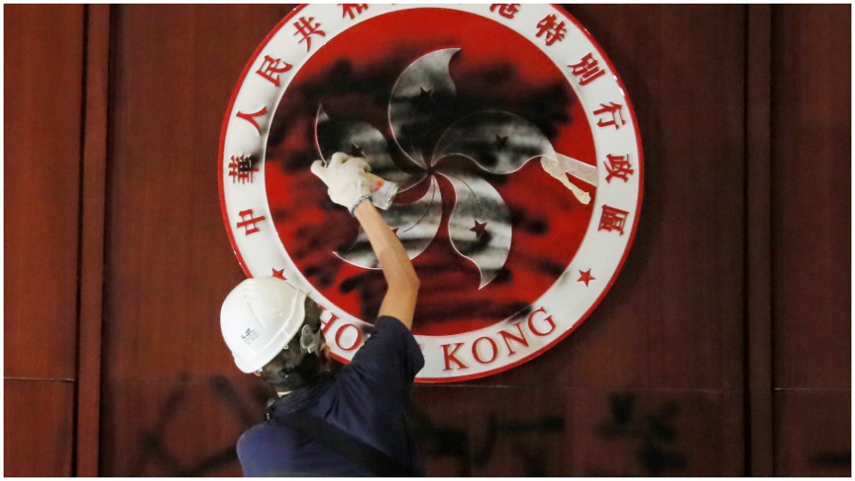 Hong Kong protests erupt amidst U.S. trade war against China—Coincidence?