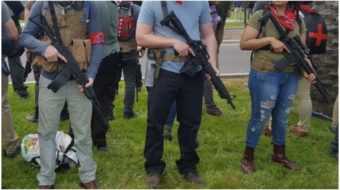 Is armed community self-defense the answer to white supremacist terrorism?