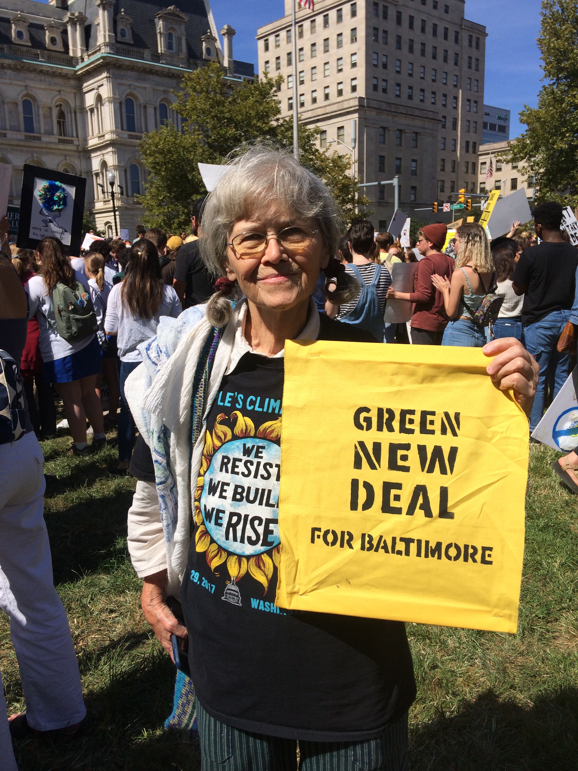 Youth lead fight for future at Baltimore Climate Strike People's World