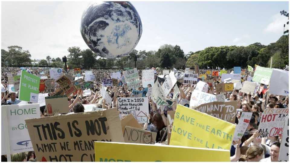 Millions rise up worldwide for climate strike