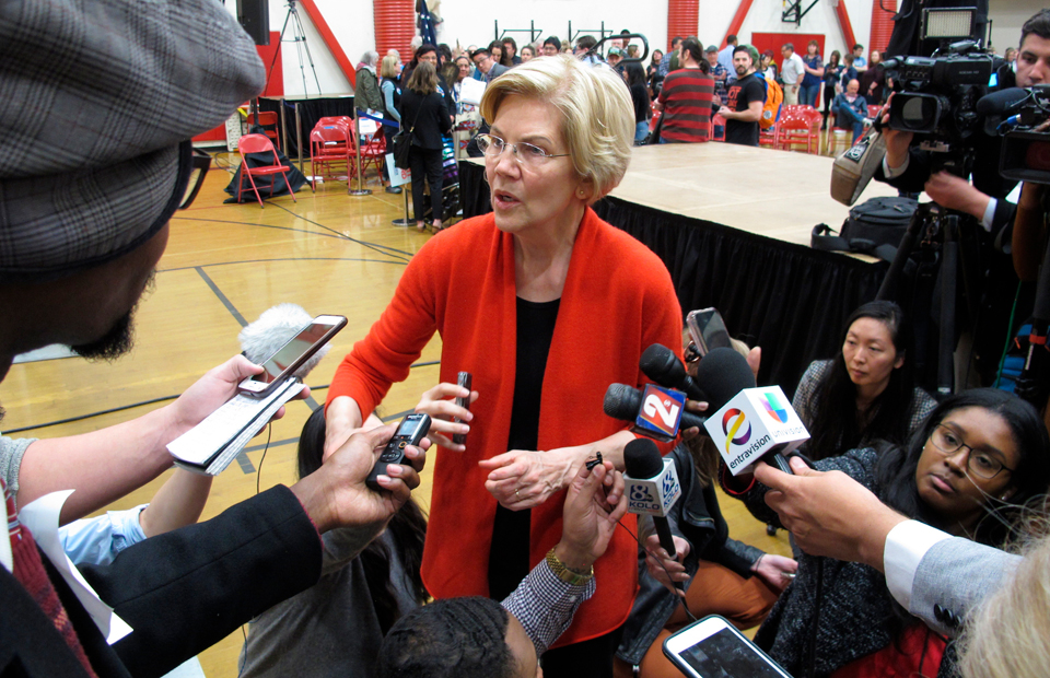 Rich and want to escape Elizabeth Warren’s wealth tax? CNBC says get divorced.
