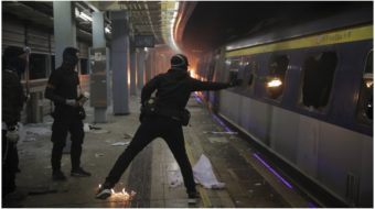 Violent riots force Chinese and foreign students to flee Hong Kong