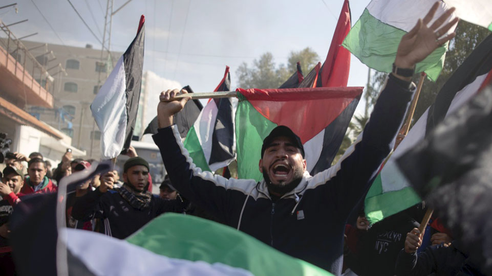 General strike in Gaza, protests rage against Trump’s ‘deal of the century’
