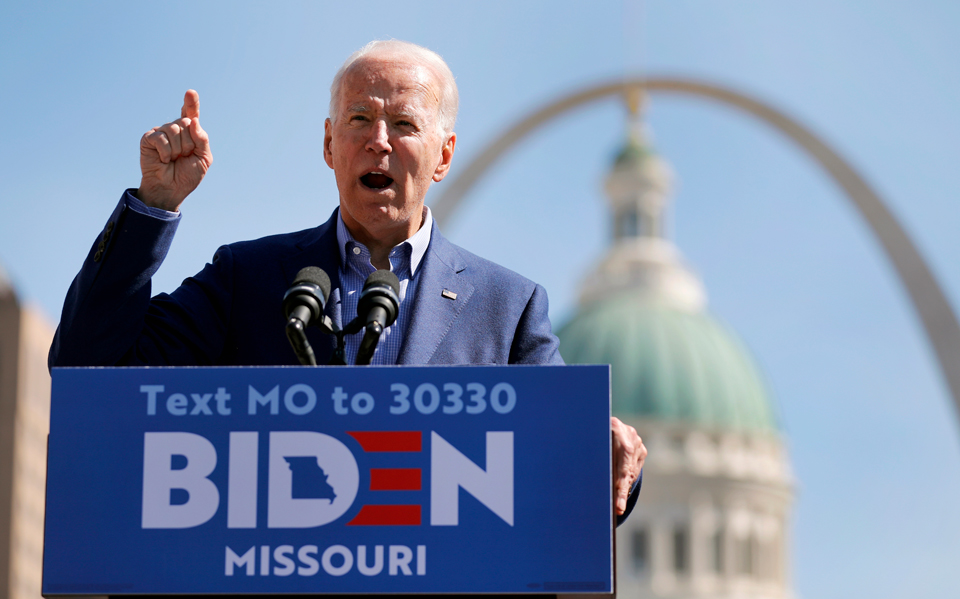 Missouri backs Biden to challenge Trump in November