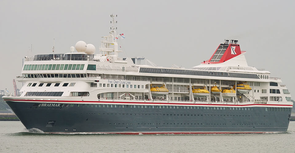 Cuba recibirá y brindará atención a viajeros con coronavirus del crucero británico Braemar