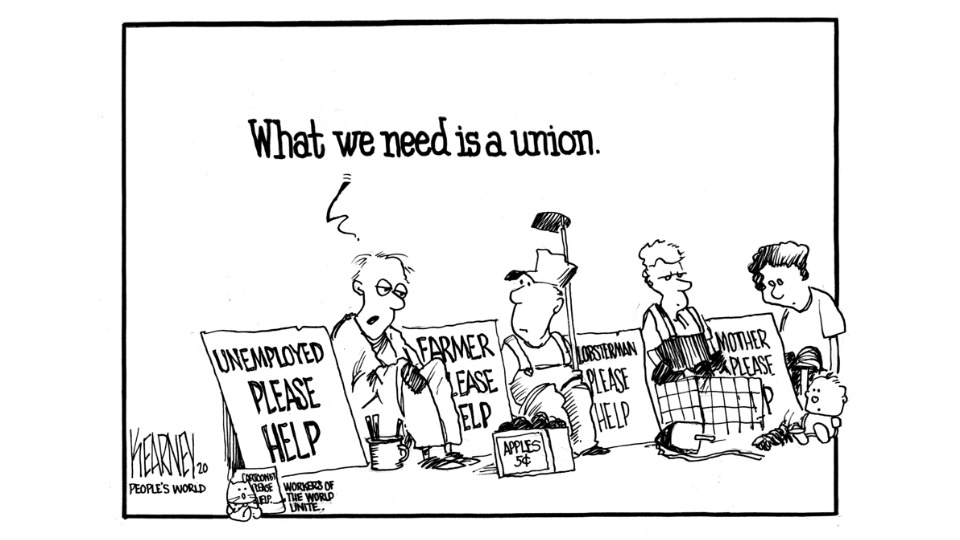 ‘Economic remedy for a post-pandemic economy: Unions.’