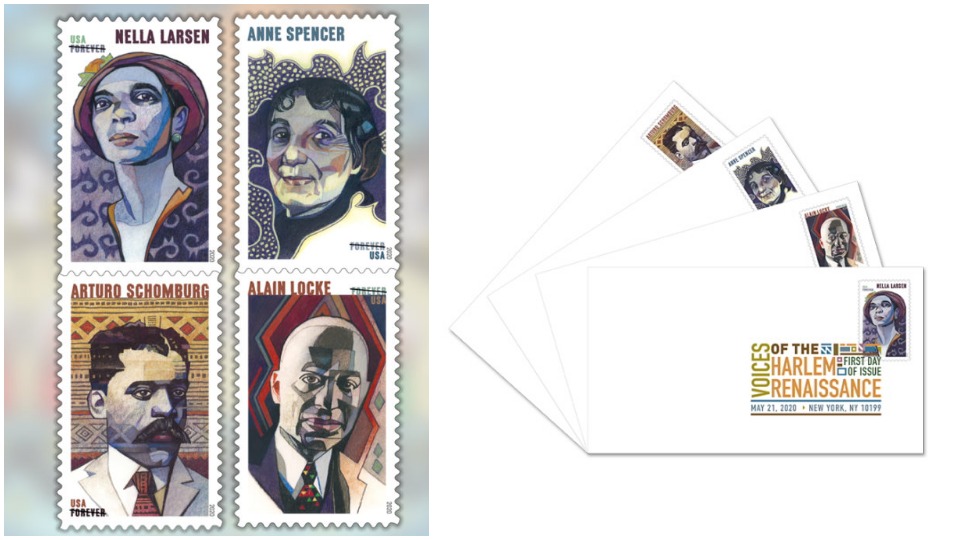 U S Postal Service Honors Voices Of The Harlem Renaissance