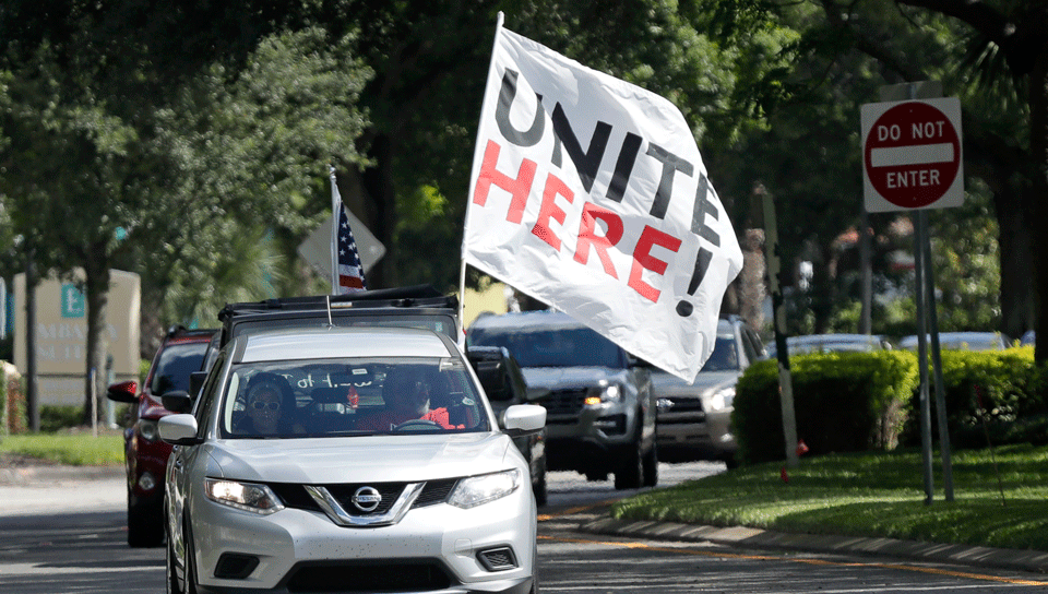 Beep! Beep! Union car caravan to demand Vegas casinos open safely