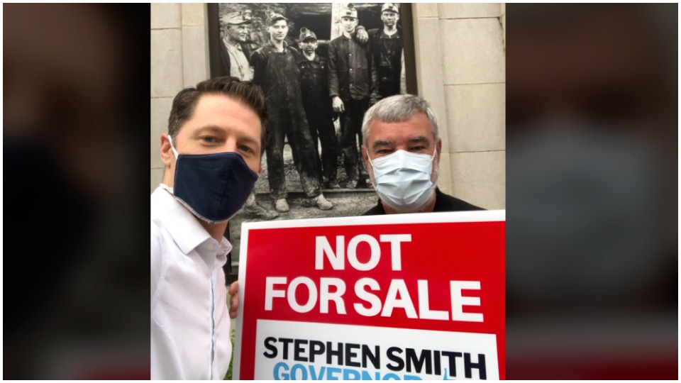 Stephen Smith, progressive W.V. candidate, turns campaign into anti-COVID battalion