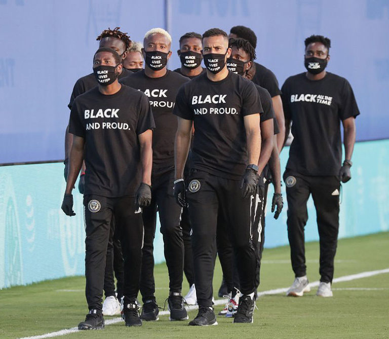 Black players demonstrate at Major League Soccer tourney – People's World