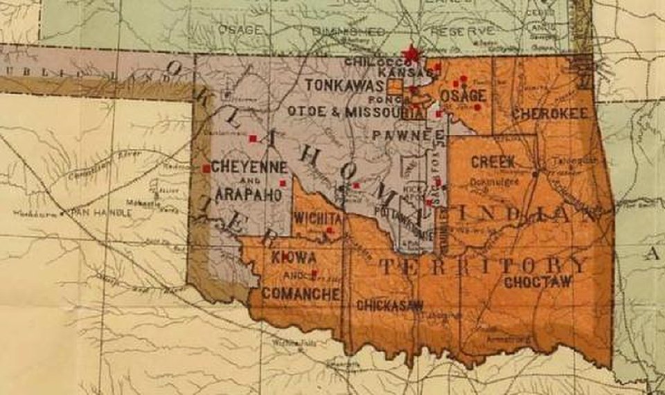 Creek Reservation Oklahoma Map Supreme Court's Earthshaking Decision: Eastern Oklahoma Is Still Indian  Country – People's World