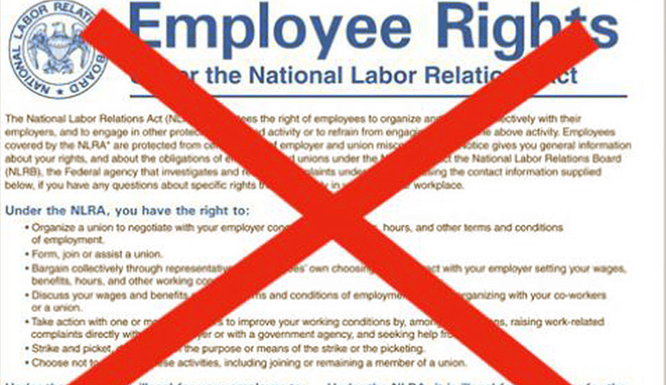 Two more NLRB rulings curb worker rights