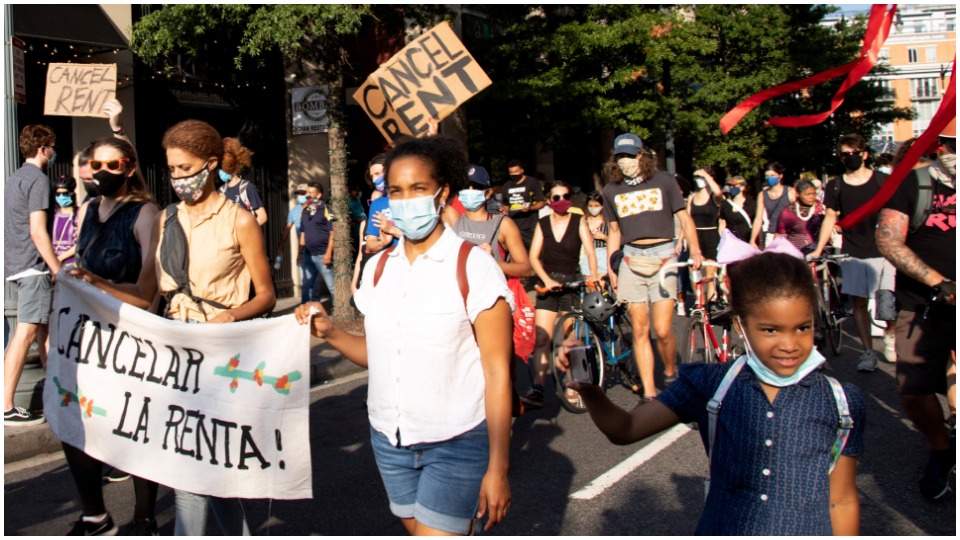 ‘Cancel the Rent’—Tenants pressure D.C. city council and corporate landlords