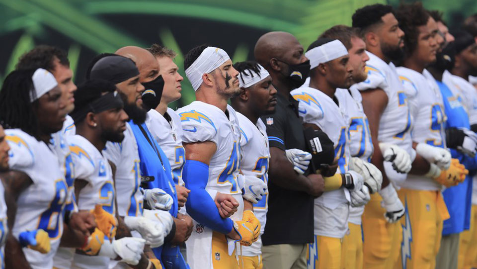 Black Lives Matter fills NFL stadiums