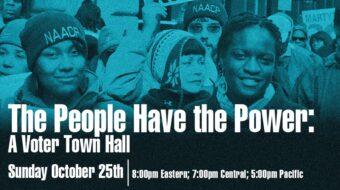 People’s World Oct. 25 Voter Town Hall: ‘The People Have the Power’