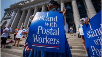 Postal Workers saved election, now need help to stop privatization