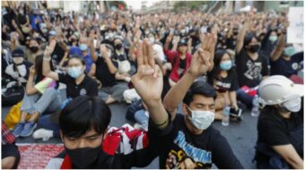 Thai students lead charge against military rulers and monarchy