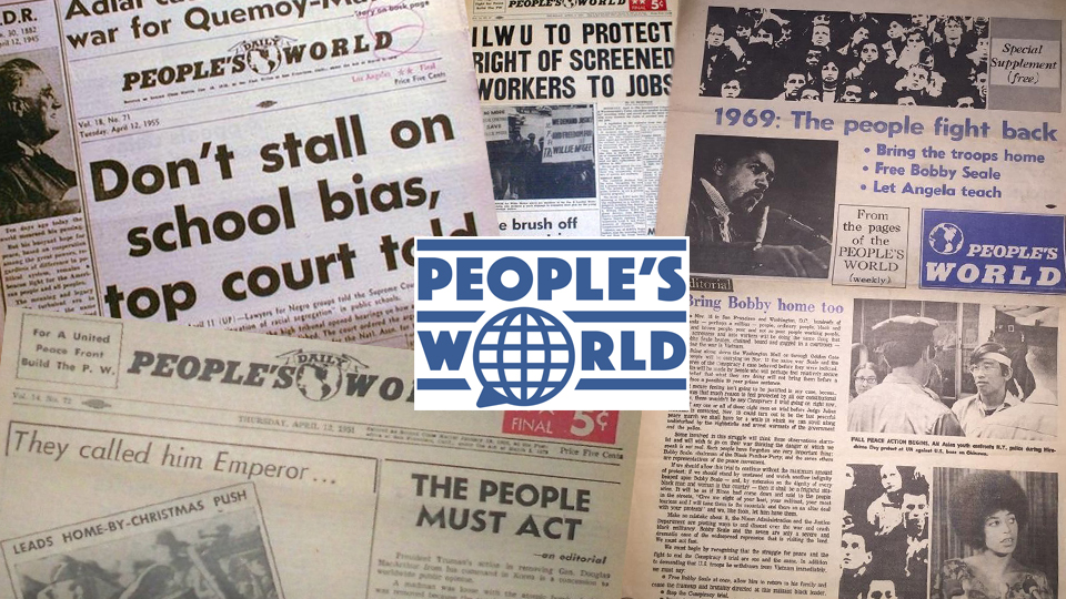 An appeal from radical veteran Paul Buhle: Save People’s World – People ...