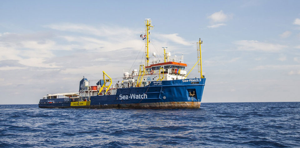 Sea Watch 3 refugee rescue ship detained in Italy again for ‘saving too many lives’