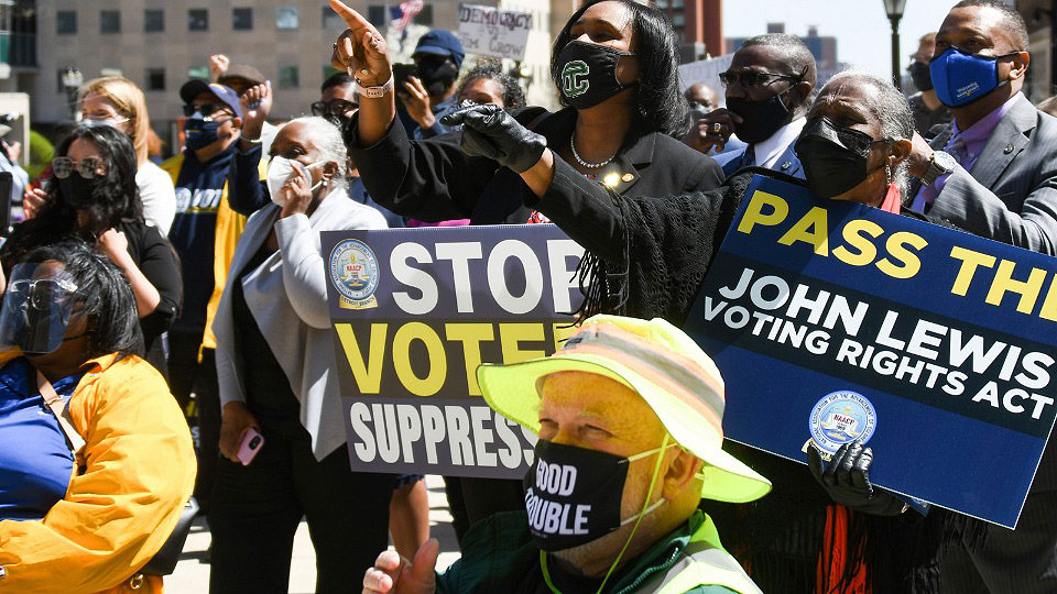 Republicans’ Jim Crow 2.0 voter suppression laws spark fight for democracy