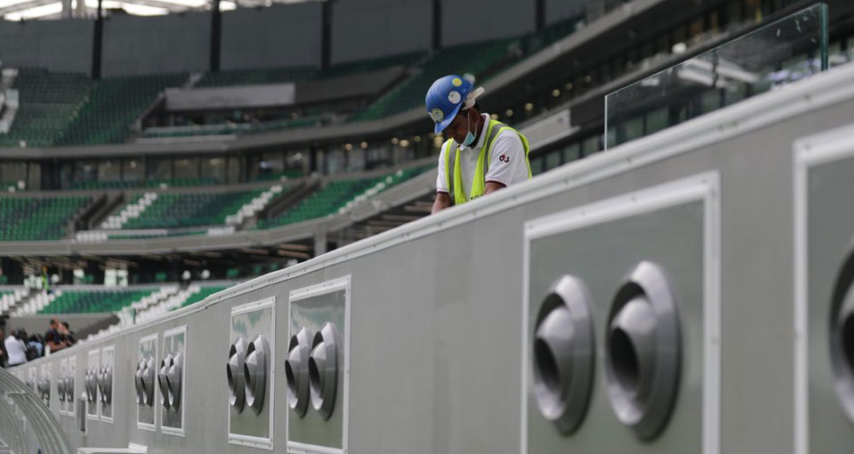 Behind the glamour of international sports events: The broken bodies of workers
