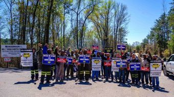 Solidarity going strong for striking Alabama mine workers 