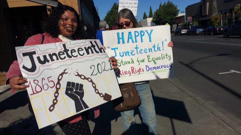 In small-town Sequim, Wash., 150 people turn out for Juneteenth celebration
