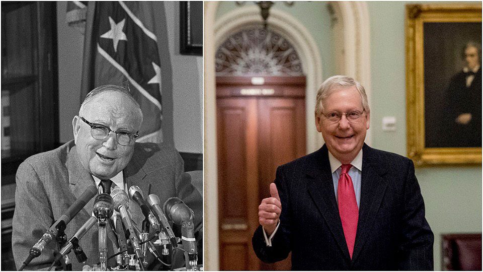 Old-time white supremacists would love McConnell’s arguments against voting rights