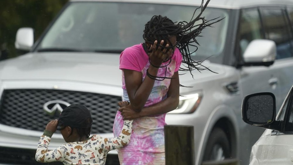 No money for an escape: Working-class Louisianans left behind in hurricane