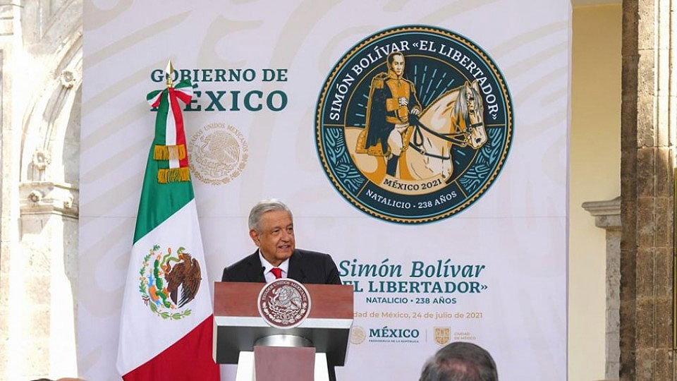 Mexican President Andrés Manuel López Obrador wants to revive Simón Bolívar’s dream