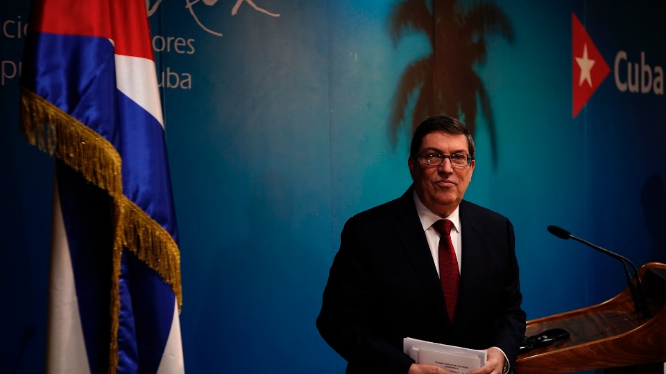 Conference offered by Bruno Rodríguez Parrilla, minister of Foreign Affairs  of the Republic of Cuba.