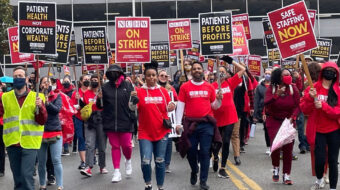 Nurses, mental health therapists and other Kaiser Permanente health workers strike to support stationary engineers