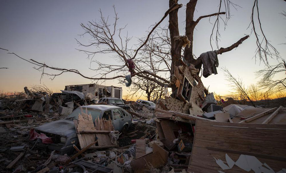 Thousands without infrastructure after tornadoes kill dozens