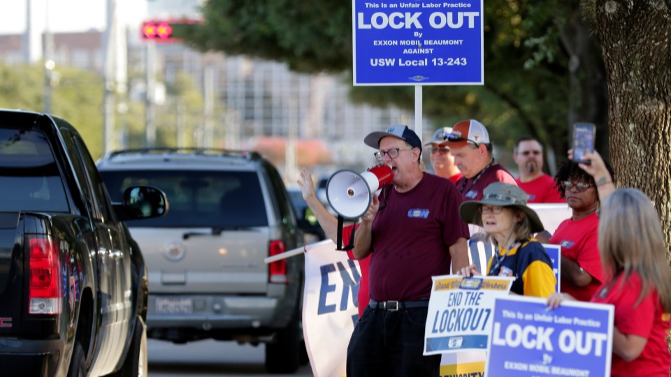 ExxonMobil lockout in Texas enters ninth month as company pushes