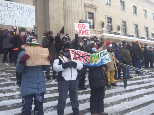 Canadian labor movement united against reactionary trucker insurrection ...