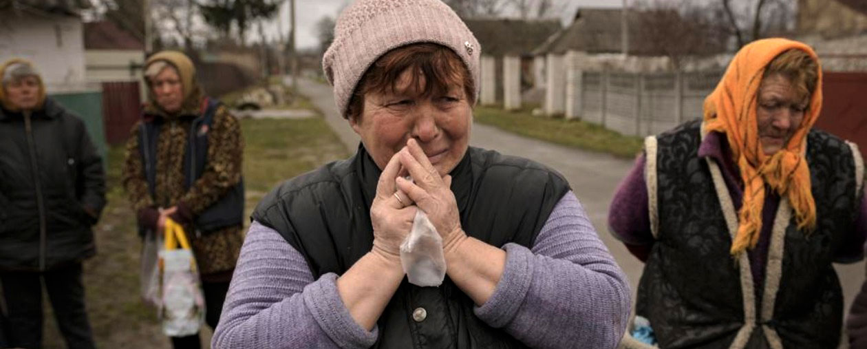 Reports of ‘mass grave’ in Ukraine reflect horrors of war